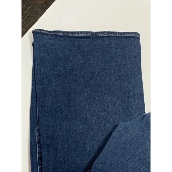 Soft Surroundings Womens Denim Jeans Classic Straight Leg High Rise Blue Sz 18T - Picture 3 of 10